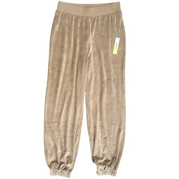 NWT Summersalt Plush Velour Jogger In Fawn - Picture 2 of 7